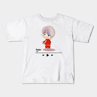 Jimin Butter style Kids T-Shirt